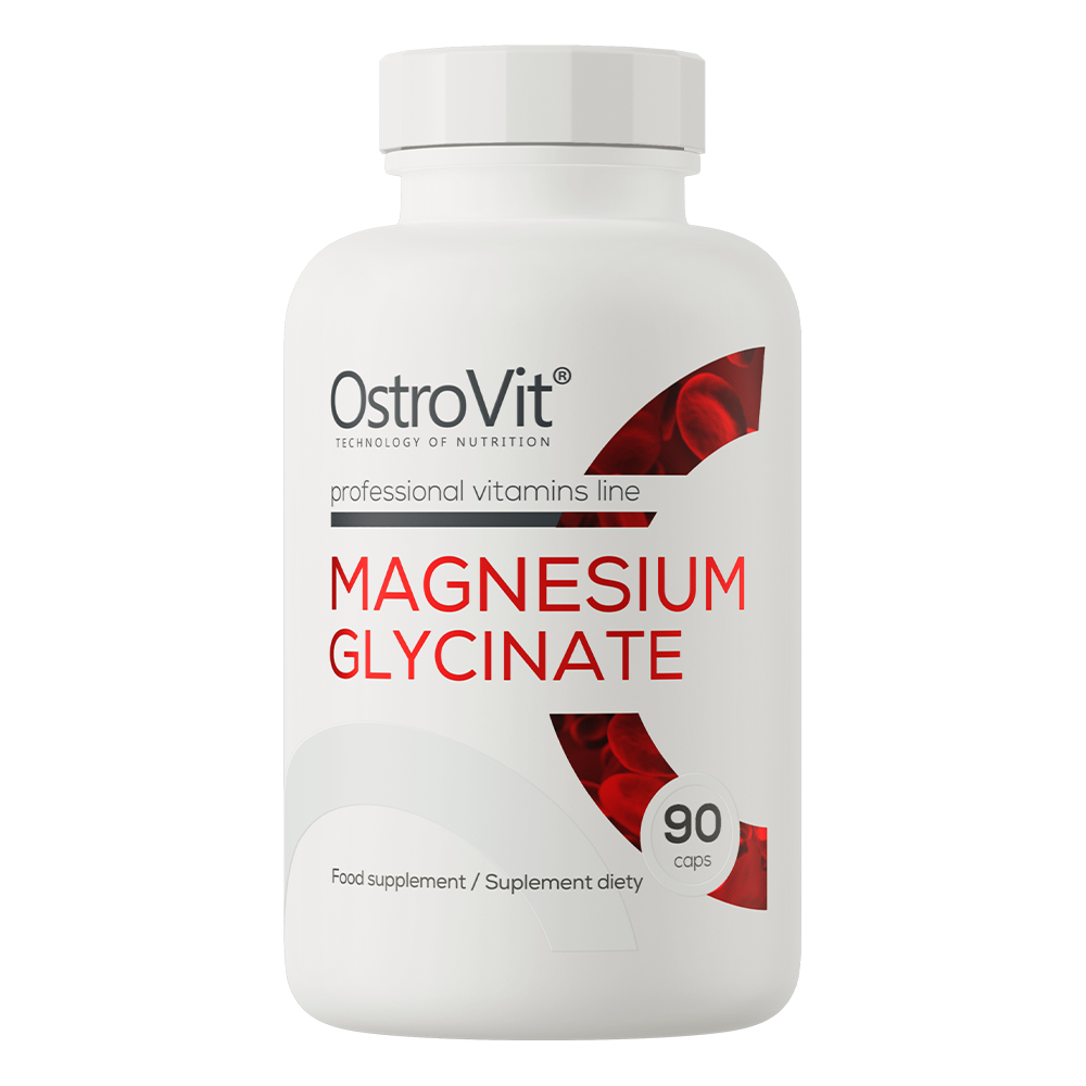 OstroVit Magnesium Glycinat 90 kapsler